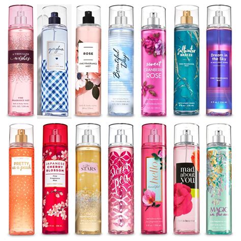 bath and body works scent comparison|best bbw body mist.